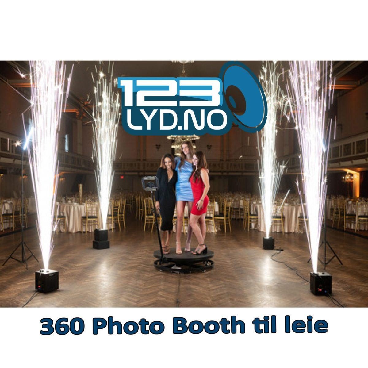 360 Photo Booth til leie
