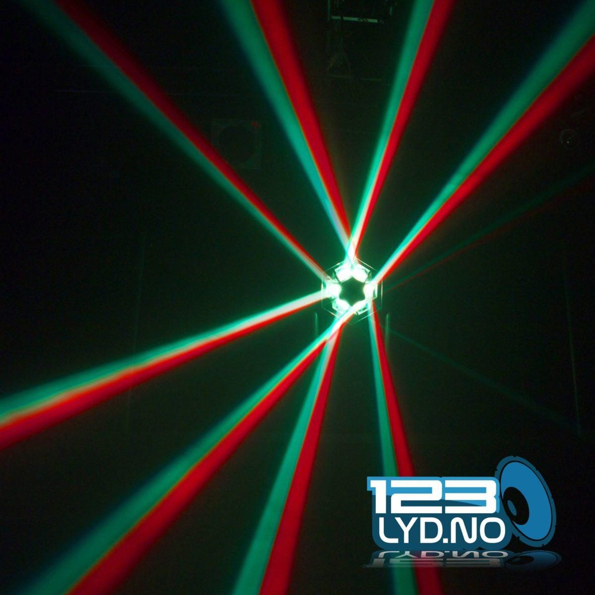 Beam Twister en fin lyseffekt til dansegulvet for de fleste arrangement