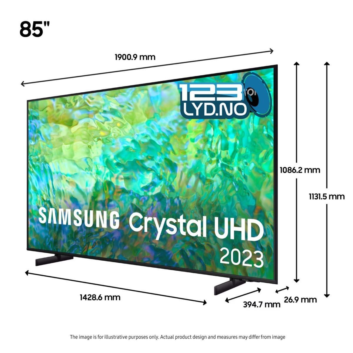 TV – Display 85″ til leie