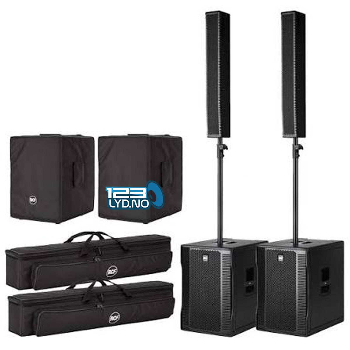Column PA / line array RCF Evox 12 til leie