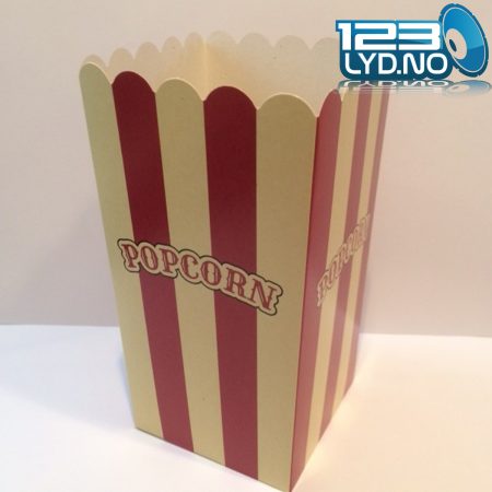 1.4 l Popcornbeger for salg