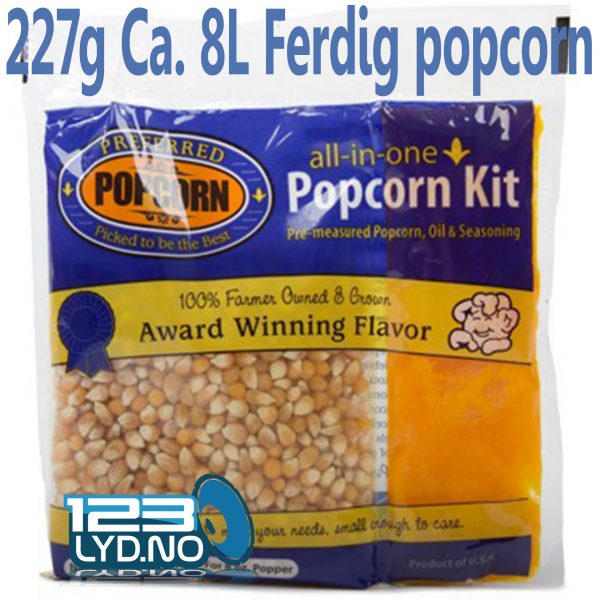 227G 8 oz popcorn all in one