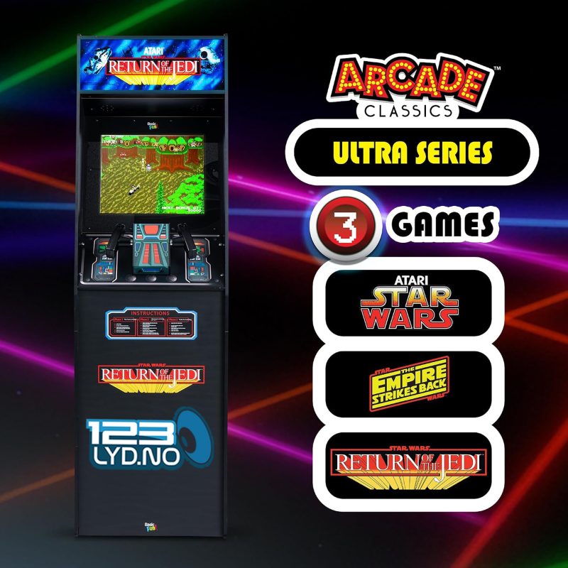 Lei Atari Star Wars Arcade-maskin – Må Kraften være med deg!